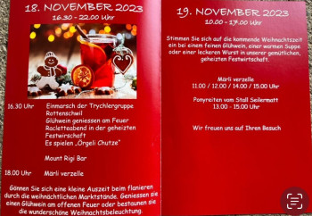 Weihnachtsmarkt Mettmenstetten